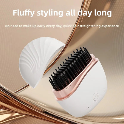 Mini Straightener Pro Travel Hair Brush